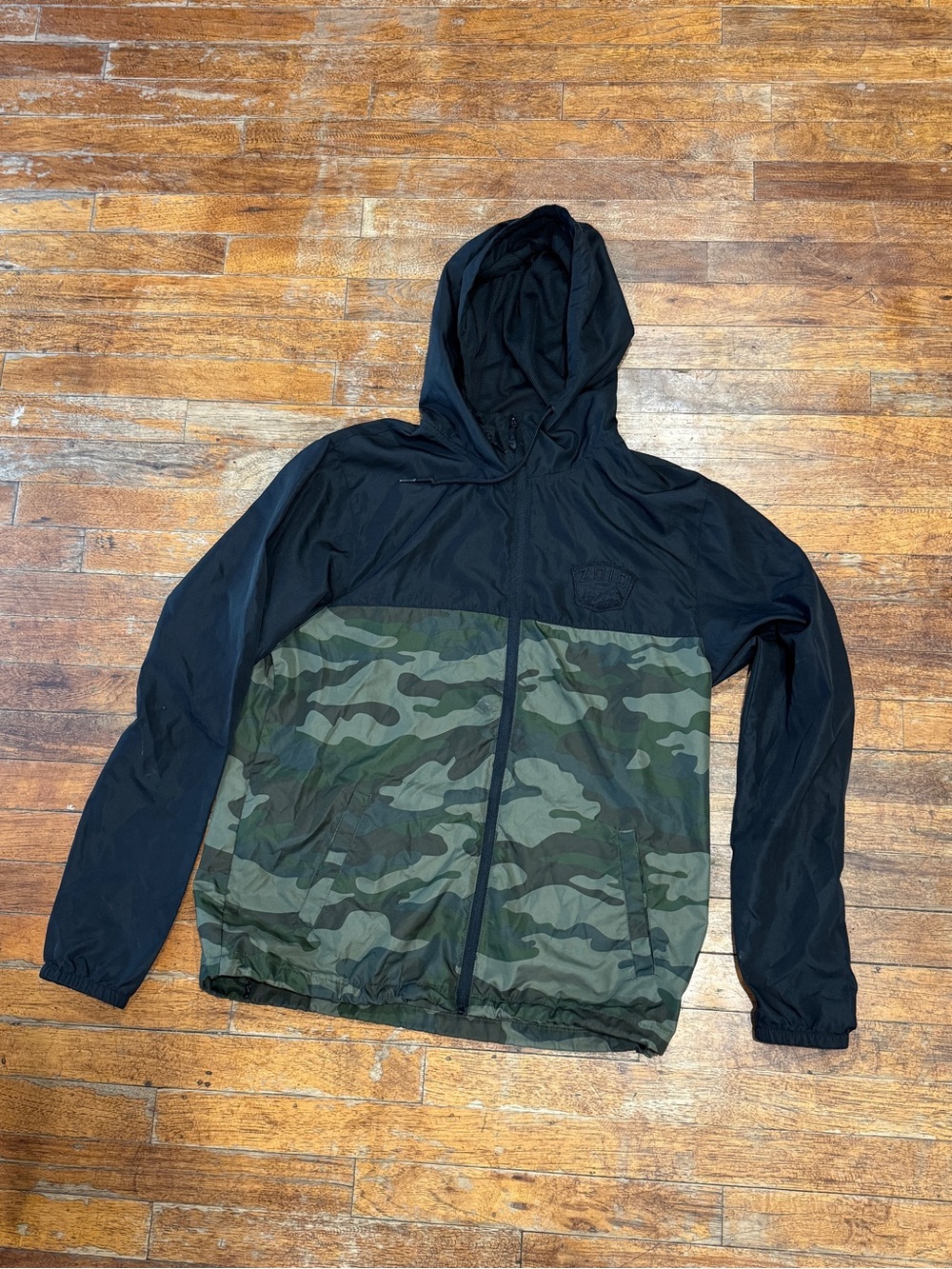 Zoic Camo windbreaker jacket